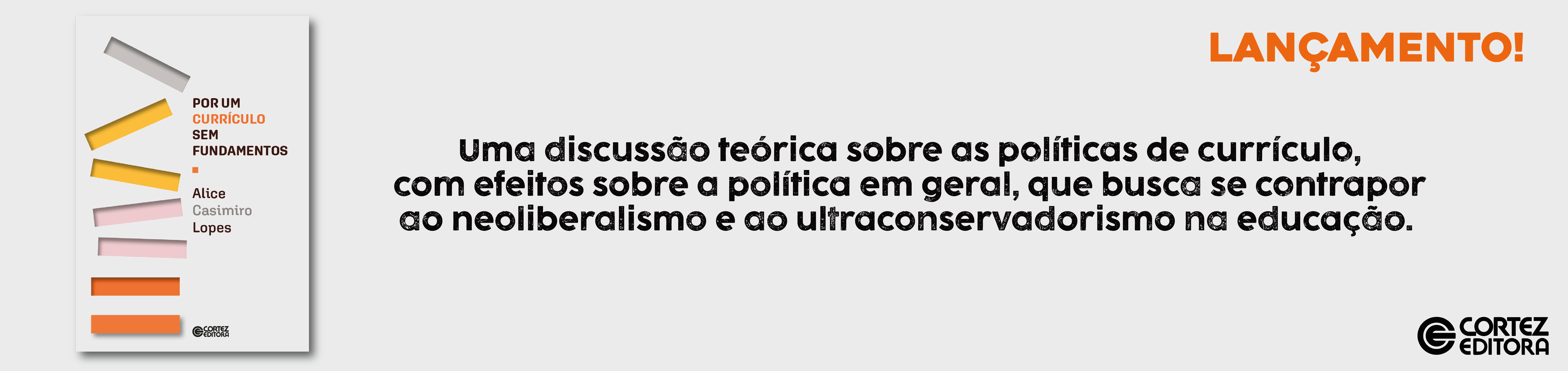 Lançamento Por um currículo